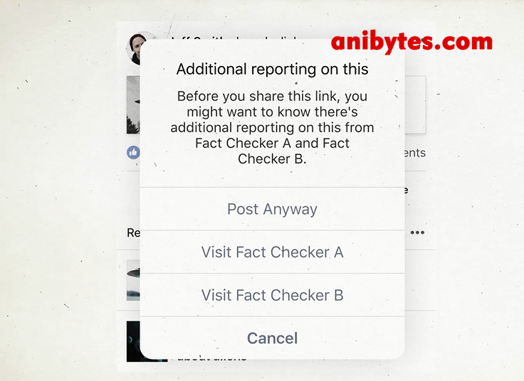 Facebook will now Identify Articles with Fake Information.