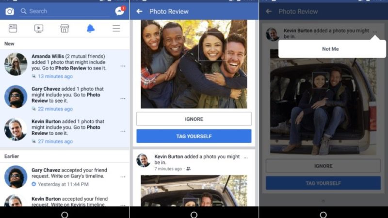 Facebook can detect your face even you are not tagged