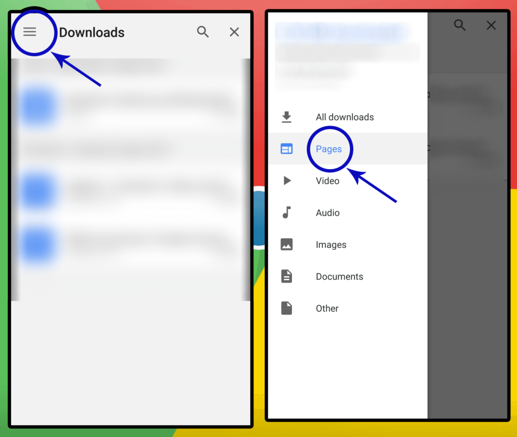 offline browsing in chrome