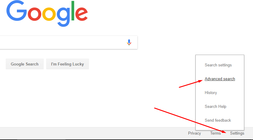 Roll back to Google Advanced Search