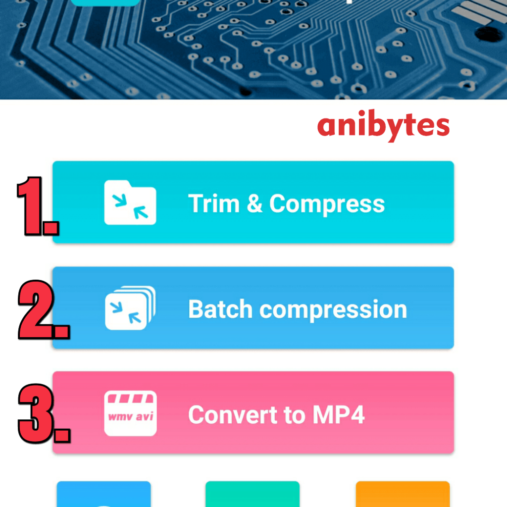 compress videos without loosing quality in android
